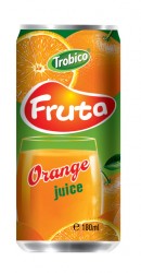 Trobico Orange juice alu can 180ml